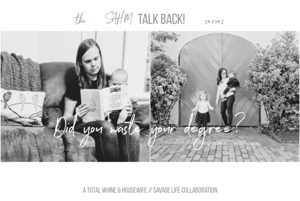 Do you feel like you wasted your&nbsp;degree?